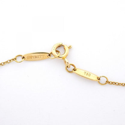 Tiffany & Co Necklace Open Heart 18K Yellow Gold Yellow Gold Ladies