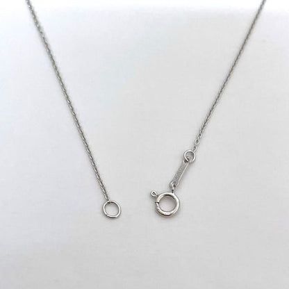 Tiffany & Co Open Heart Necklace Ec22789 Silver