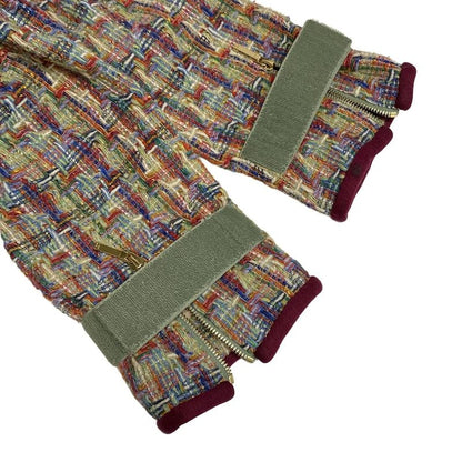 Chanel Jacket Size 34 S Women - P56262 Green X Red X Multi Long Sleeves / Tweed