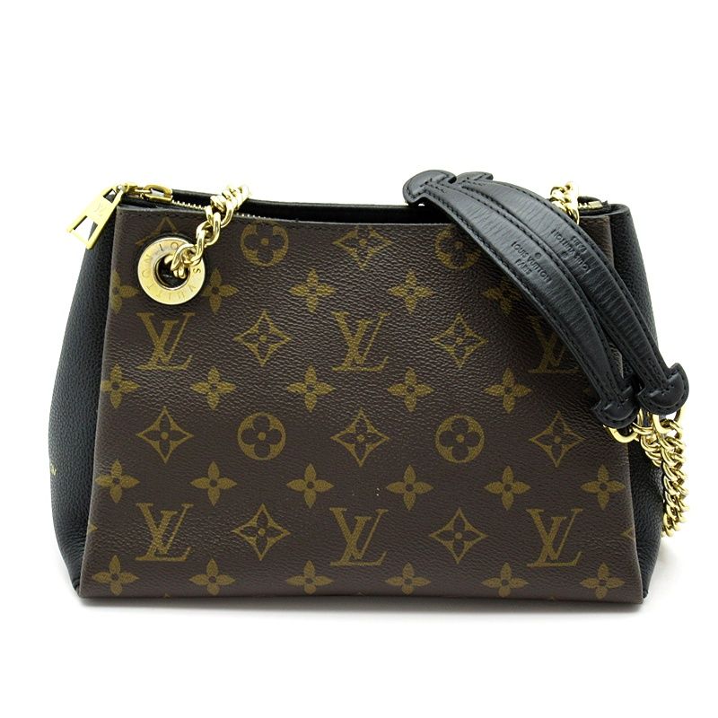 Louis Vuitton Scuff N' BB M43775 Monogram Women's Shoulder Bag Brown Excellent