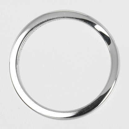 Cartier Ballerina Curve Pt950platinum × Diamond #7 Ladies 3g Ring