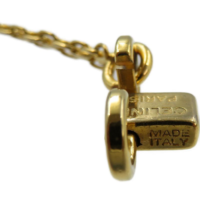 Celine Macadam Necklace Metal Go