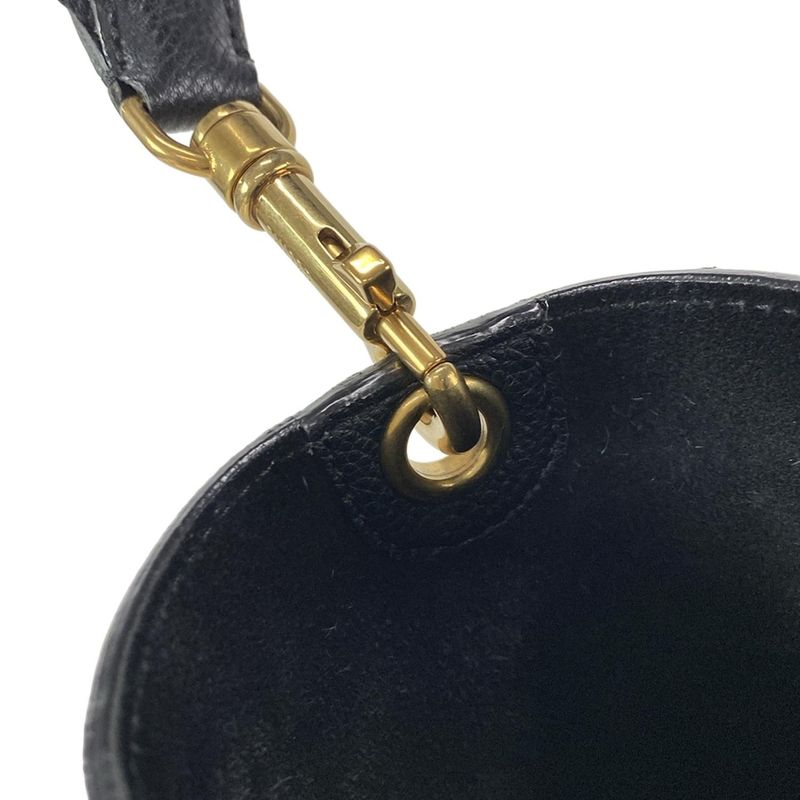 Celine Shoulder Bag Sangle Medium Black