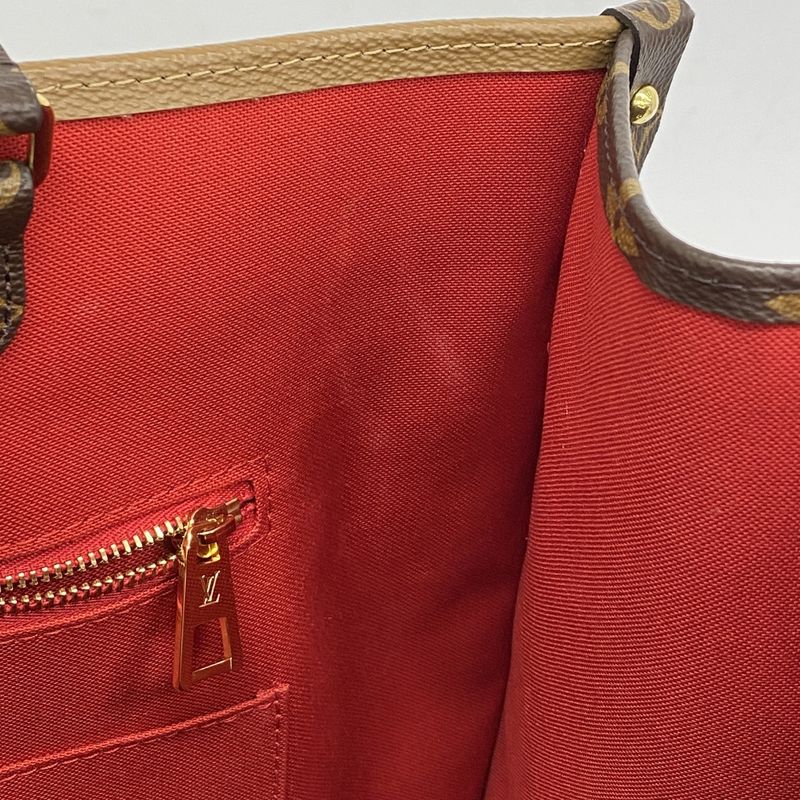 Louis Vuitton Tote Monogram Giant Reverse On-the-go GM M44576 Brown 2-way Bag