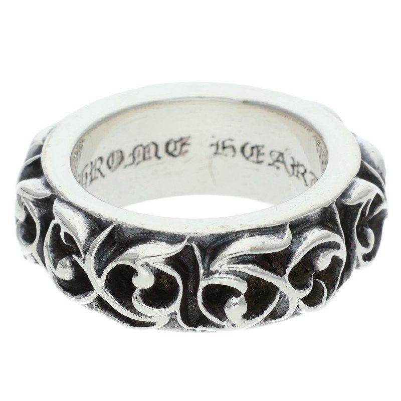 Chrome Hearts Etrnity Vine Band Eternity Silver Ring