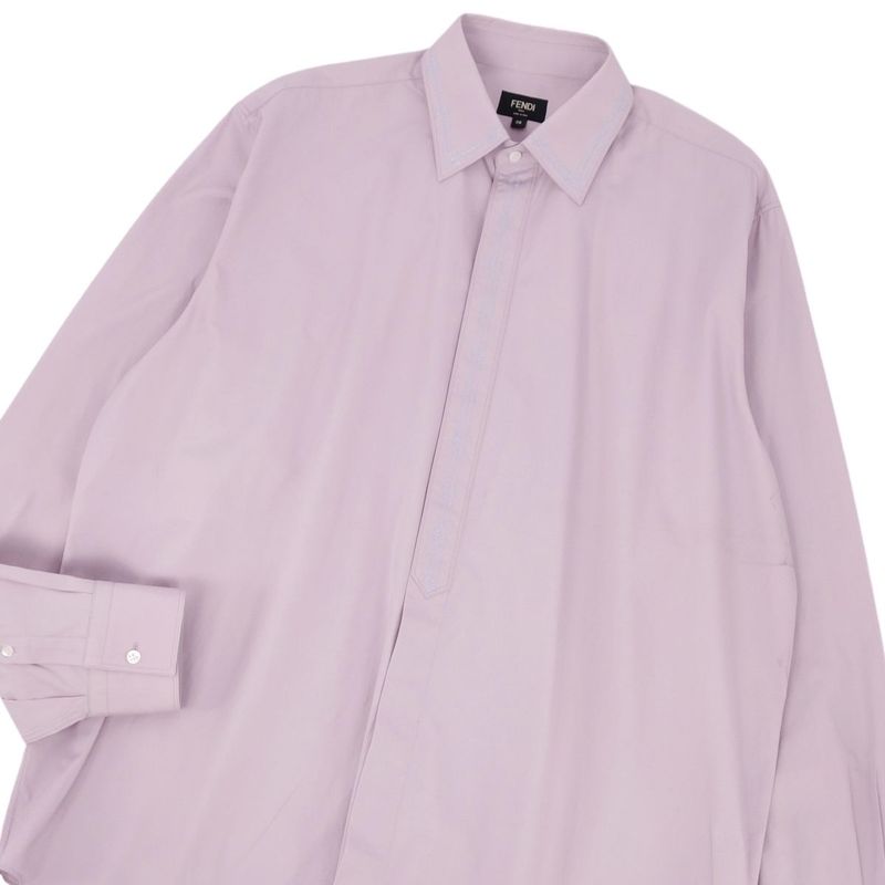 Fendi Shirt 2021 Long Sleeve Cotton Top