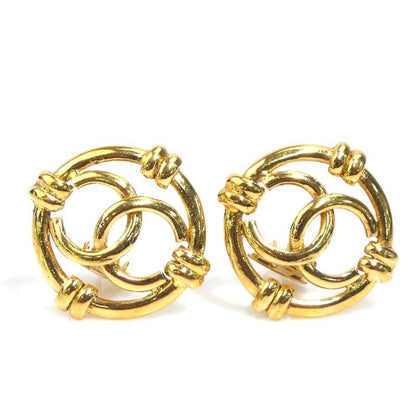 Chanel Earrings Coco Mark