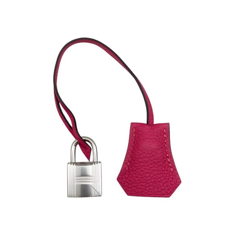 Hermes Handbag Birkin 25 K Engraved Togo Rose Mexico Pink Silver Hardware Hermes