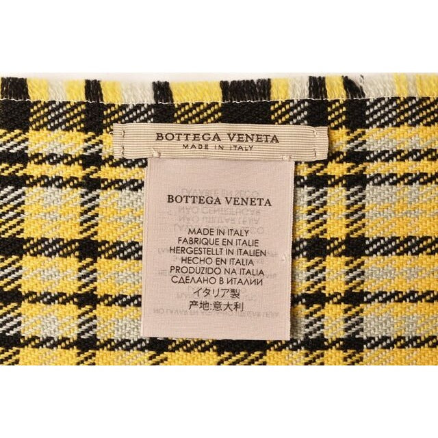 Bottega Veneta Scarf Winter Shawl 100% Wool Fringe — view 5