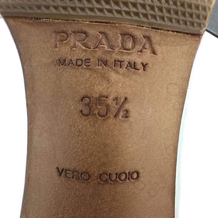 Prada Sandals Women White 35 1 2