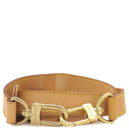 Louis Vuitton Shoulder Strap Nubuck 110cm (43.31in) Nubuck Beige Gold Hardware