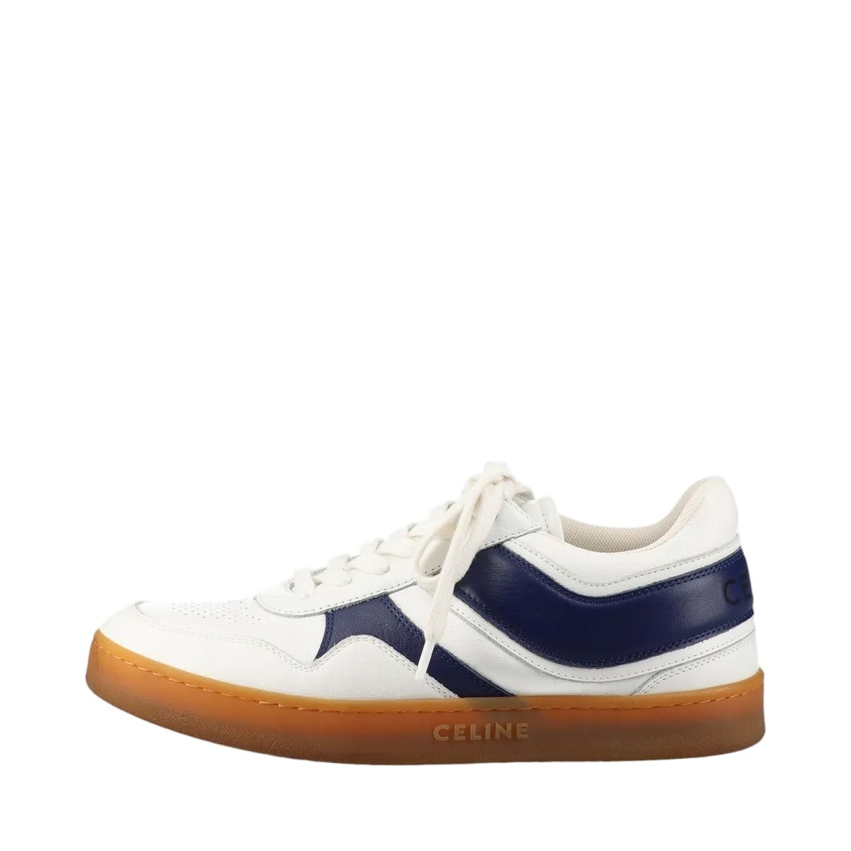 Celine Eddie Era Leather Low Cut Sneakers 36 Lace Up Shoes Flat — view 2