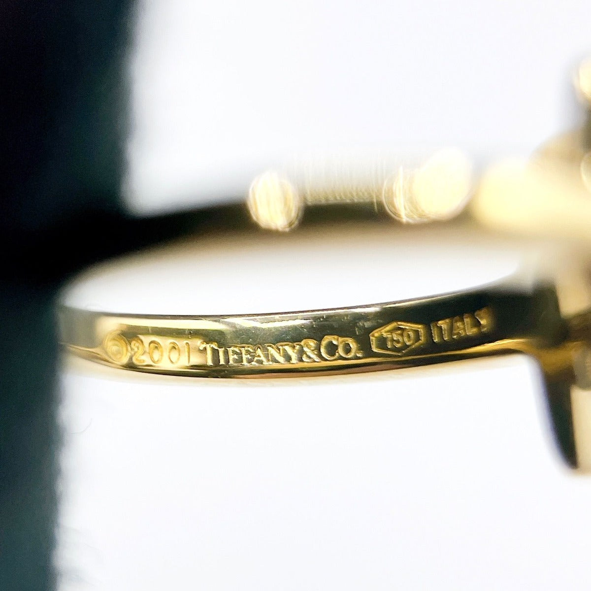 Tiffany & Co. Square Yellow Gold Ring — view 11