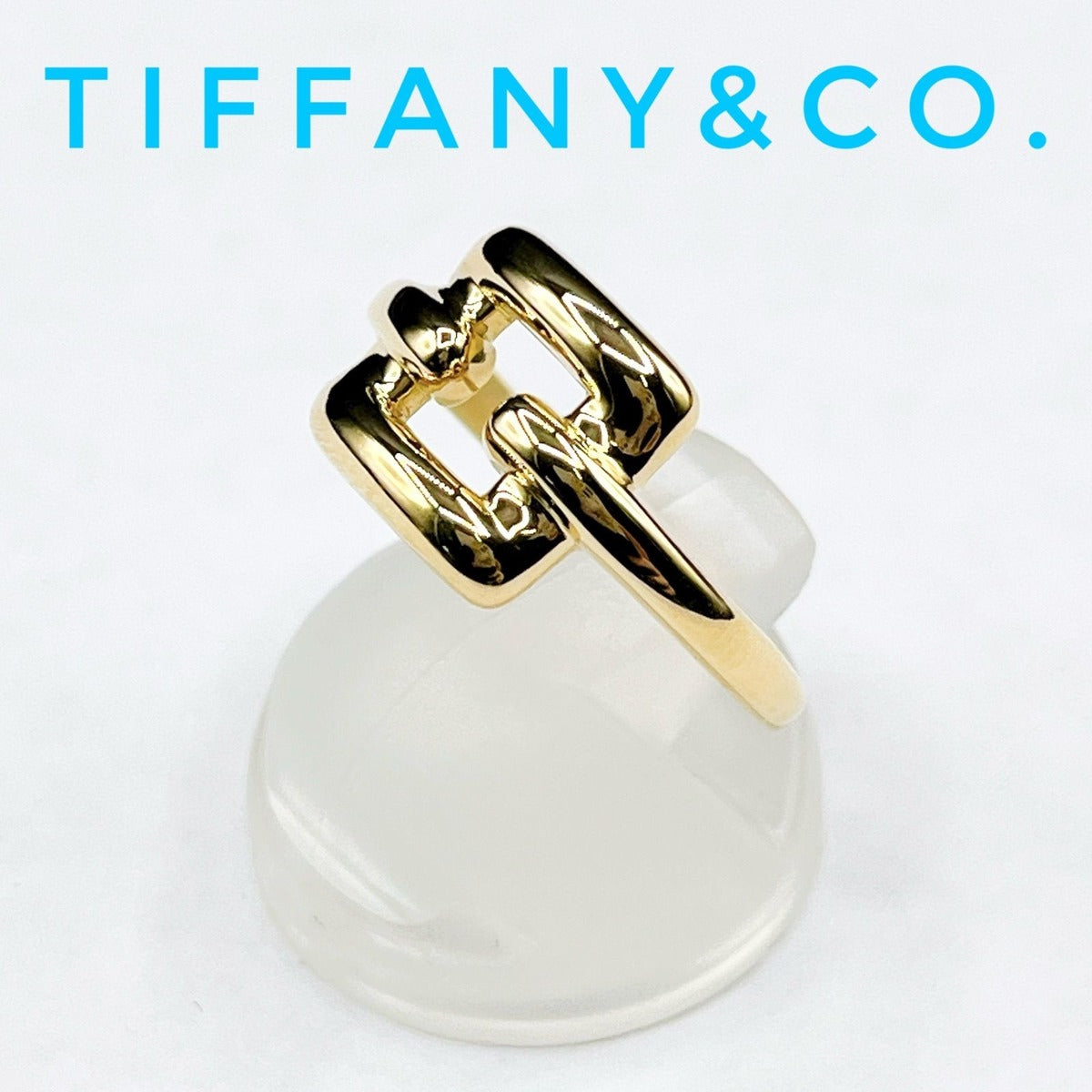 Tiffany & Co. Square Yellow Gold Ring