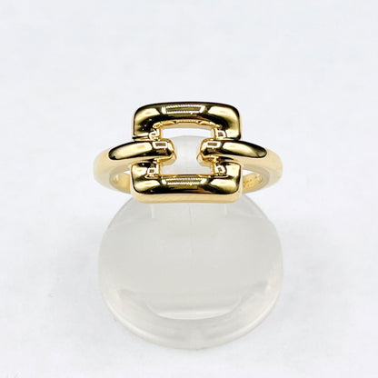 Tiffany & Co. Square Yellow Gold Ring — view 2
