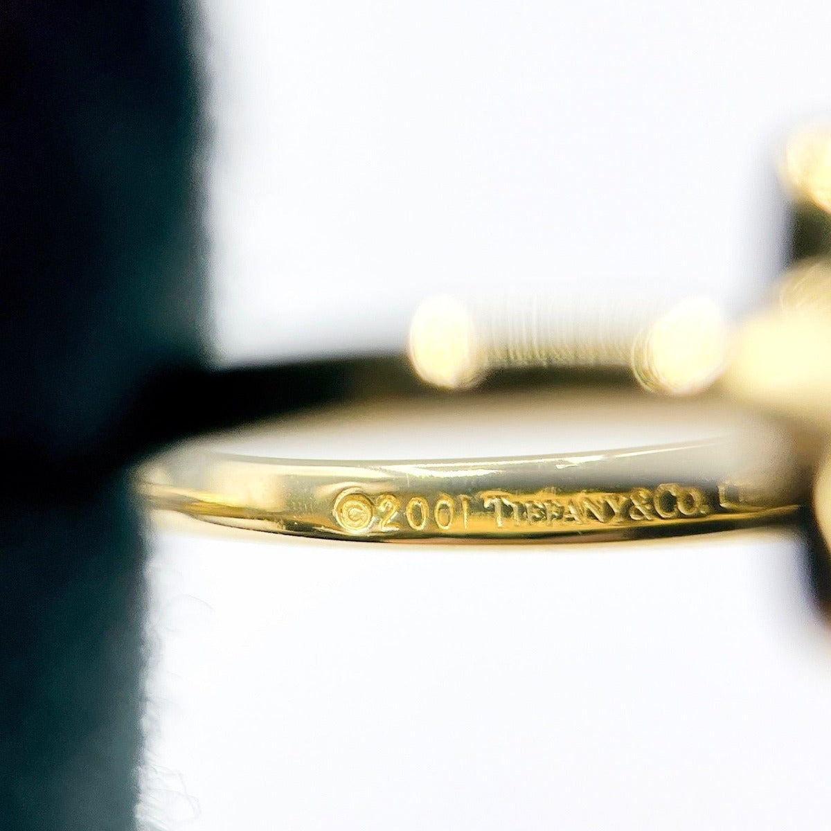 Tiffany & Co. Square Yellow Gold Ring — view 10