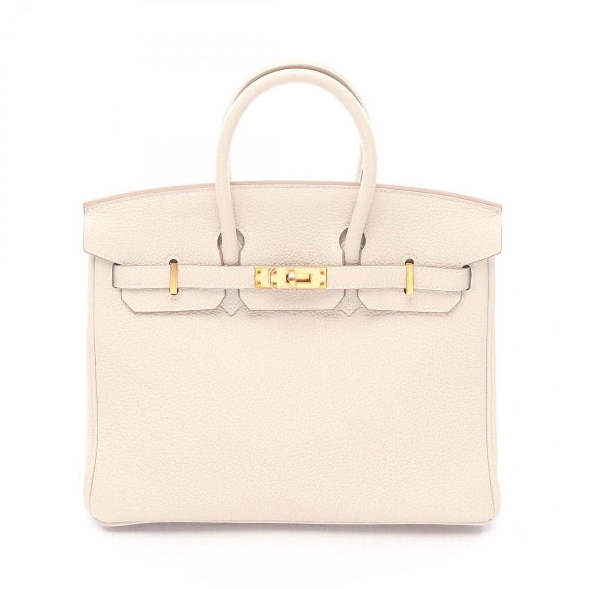 Hermes Handbag Birkin 25 Cles Leather