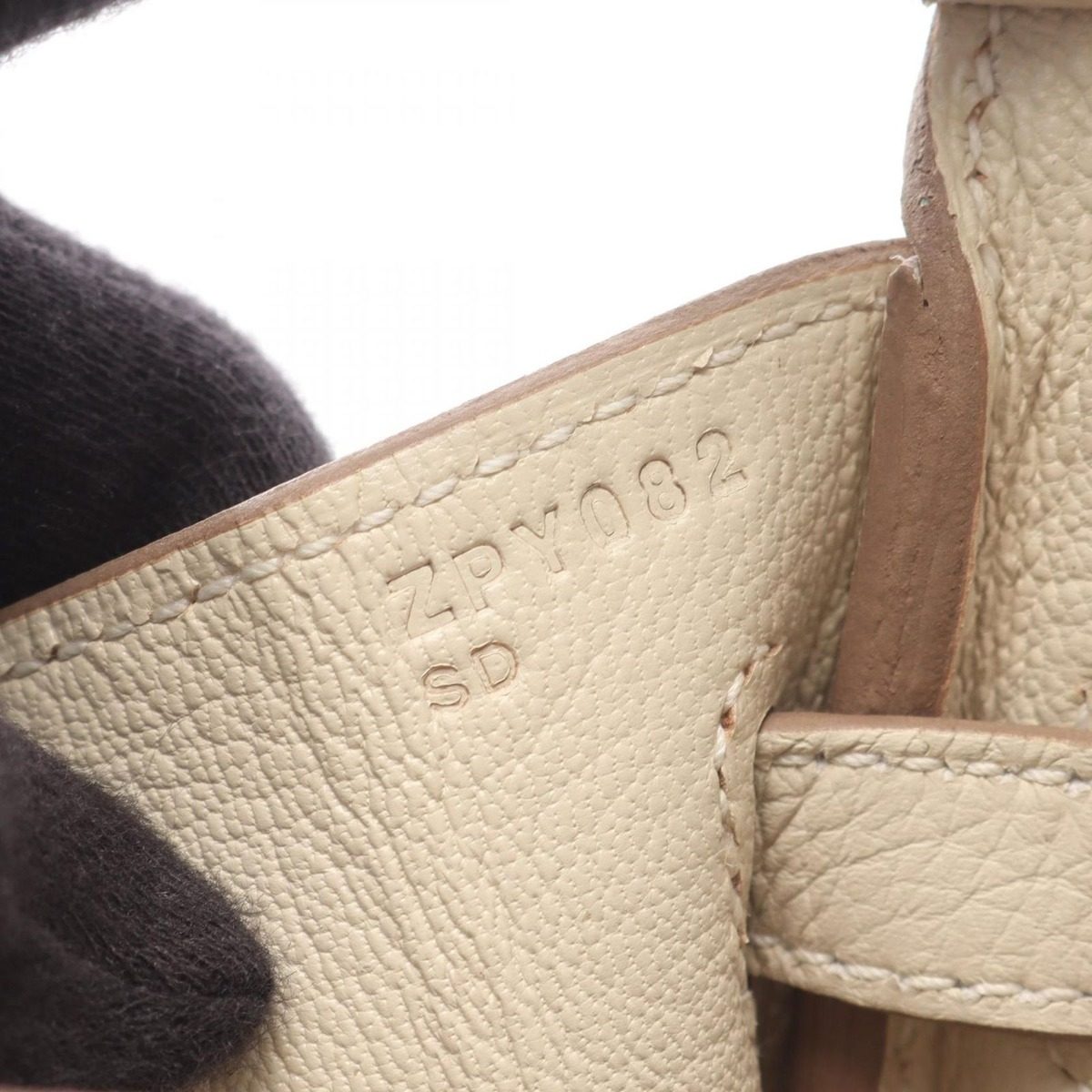 Hermes Handbag Birkin 25 Cles Leather — view 5