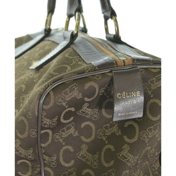 Celine Boston Bag Brown — view 5