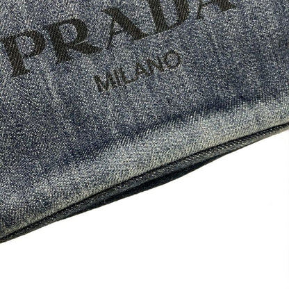 Prada Tote Bag - Navy And Red Leather