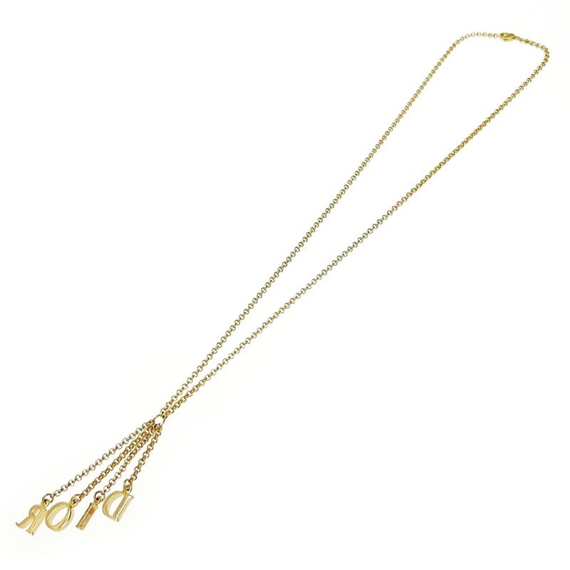 Christian Dior GP Dior Logo Necklace Gold 465413 Necklace