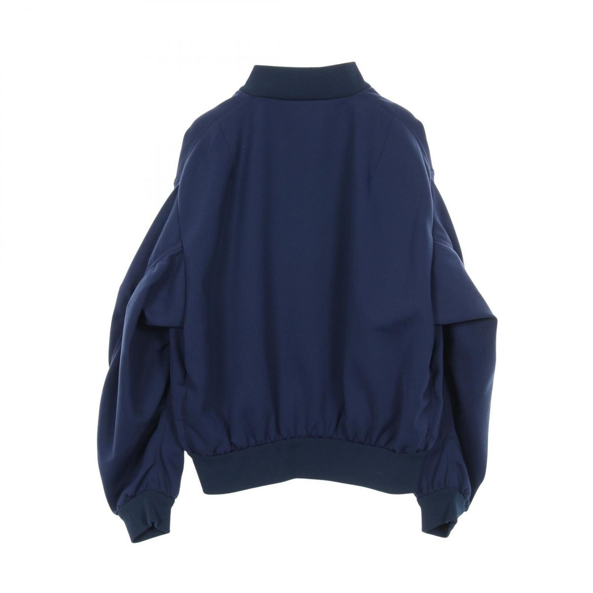 Prada Jacket Nylon Blouse Blue — view 2