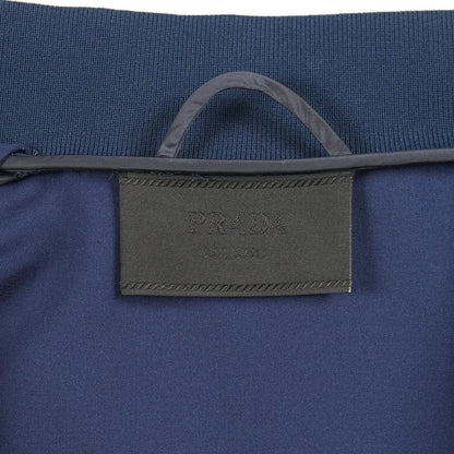 Prada Jacket Nylon Blouse Blue — view 3