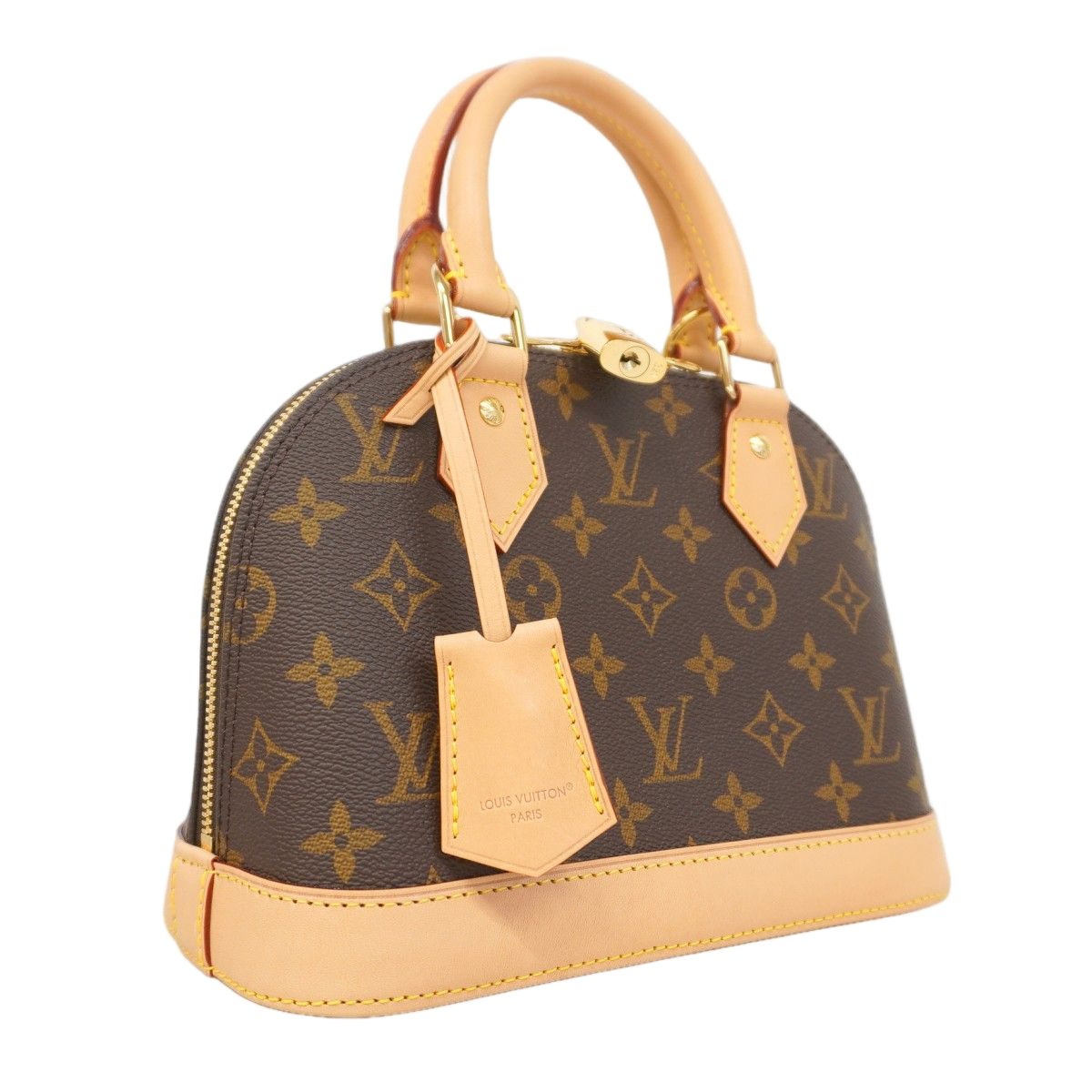 Louis Vuitton Handbag Monogram Alma BB Brown 2-Way — view 2