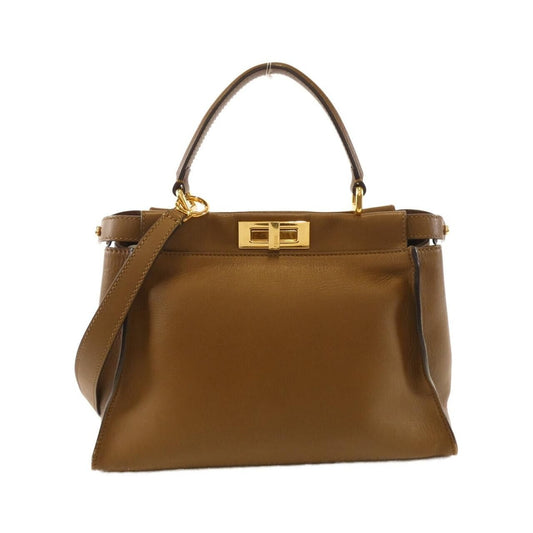 Fendi Peekaboo Bag Gold Foresta