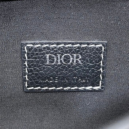 Christian Dior Body Bag Shoulder Bag Black Saddle