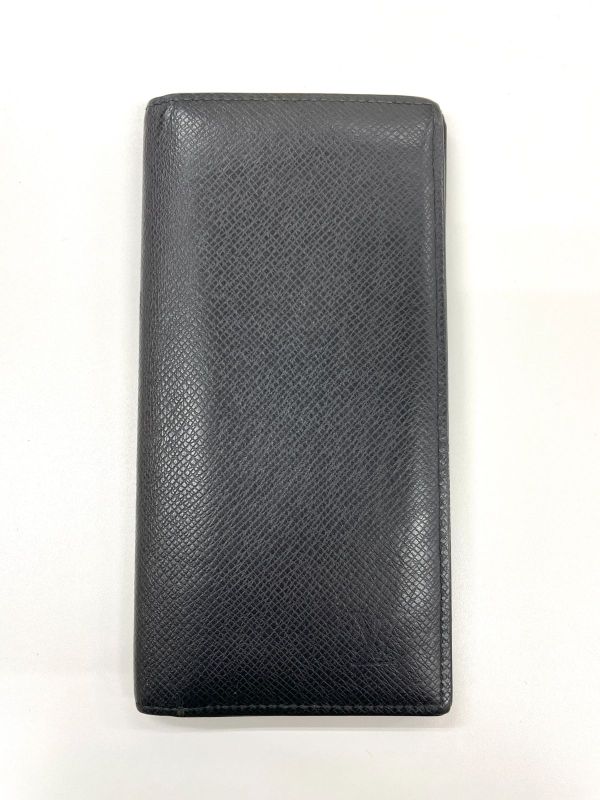 Louis Vuitton Taiga Portefeuille Alexandre NM Long Wallet M64597 Noir Black
