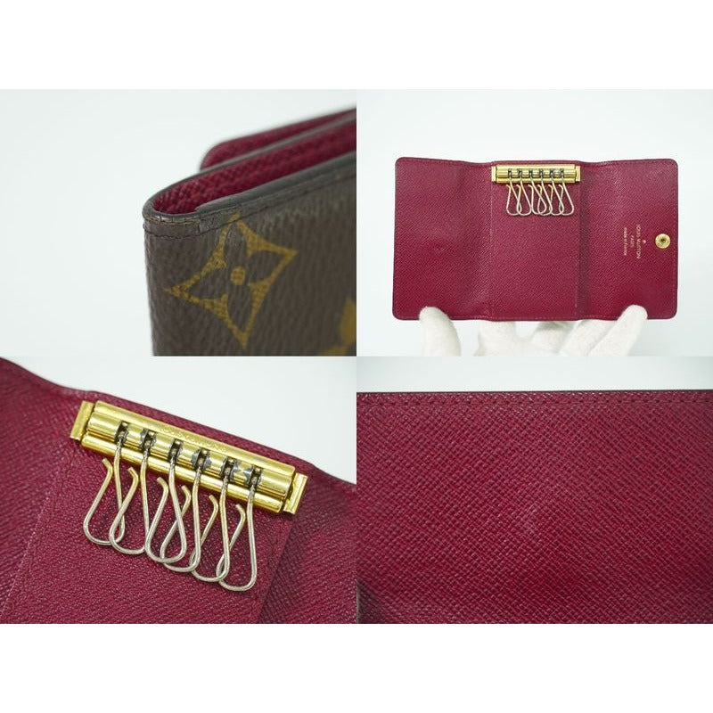 Louis Vuitton Multicles 6 Monogram Key Case 6-stacks Brown — view 8