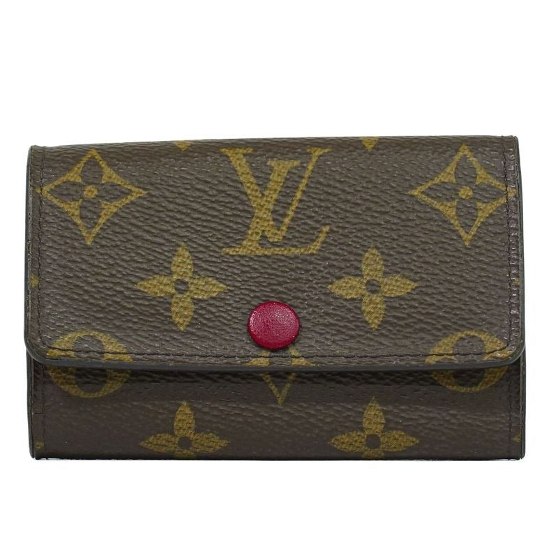 Louis Vuitton Multicles 6 Monogram Key Case 6-stacks Brown