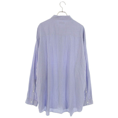 Balenciaga Striped Fluid Long Sleeve Shirt — view 2