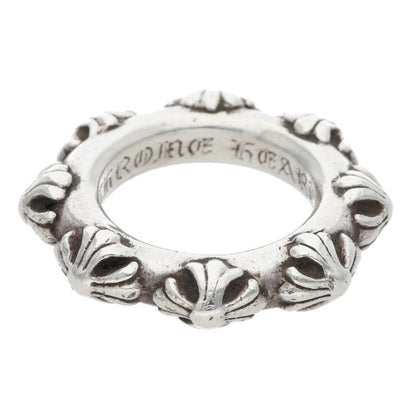Chrome Hearts Cross Band Silver Ring