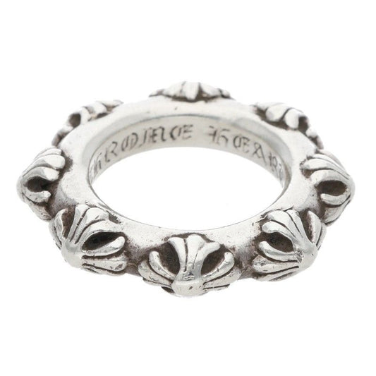 Chrome Hearts Cross Band Silver Ring