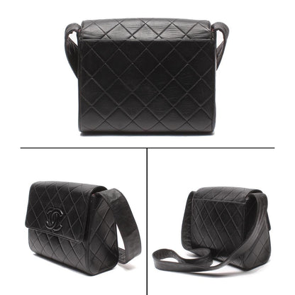 Chanel Shoulder Bag Crossbody Bag Quilted Lambskin Single Flap Gold — view 2
