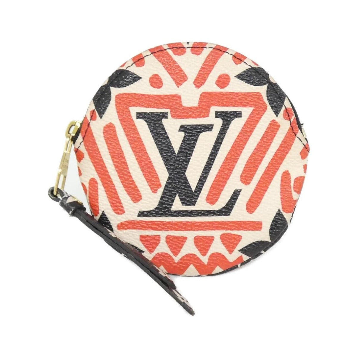 Louis Vuitton LV Crafty Porte Monet Long Coin Case Creme Rouge