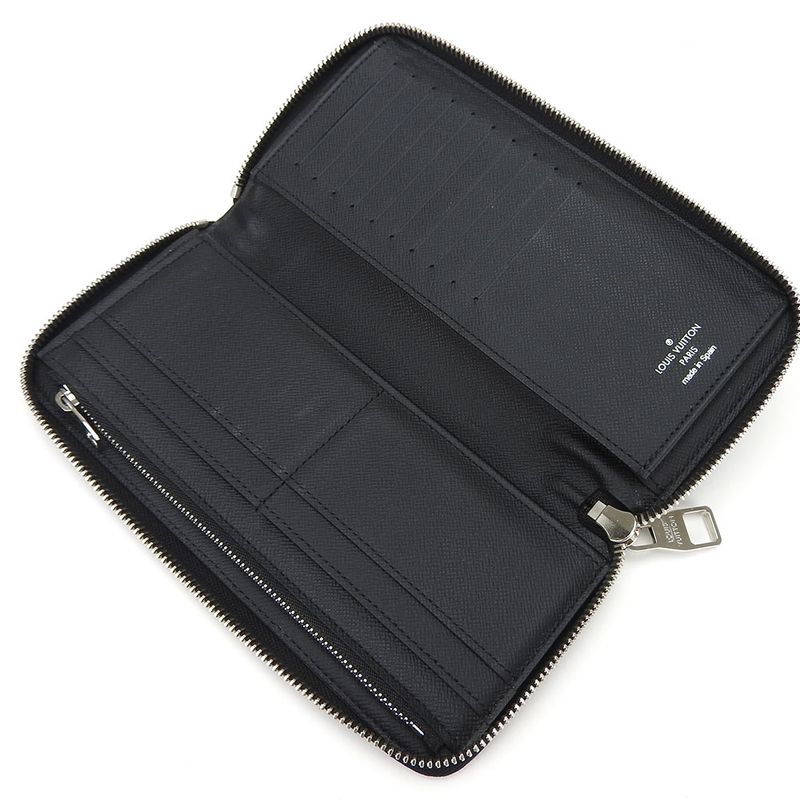 Louis Vuitton Long Wallet Zippy Wallet Vertical N63095 Damier Graphite Damier