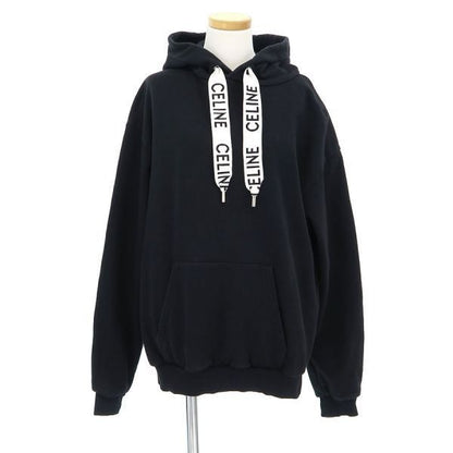Celine Hoodie Cotton Black