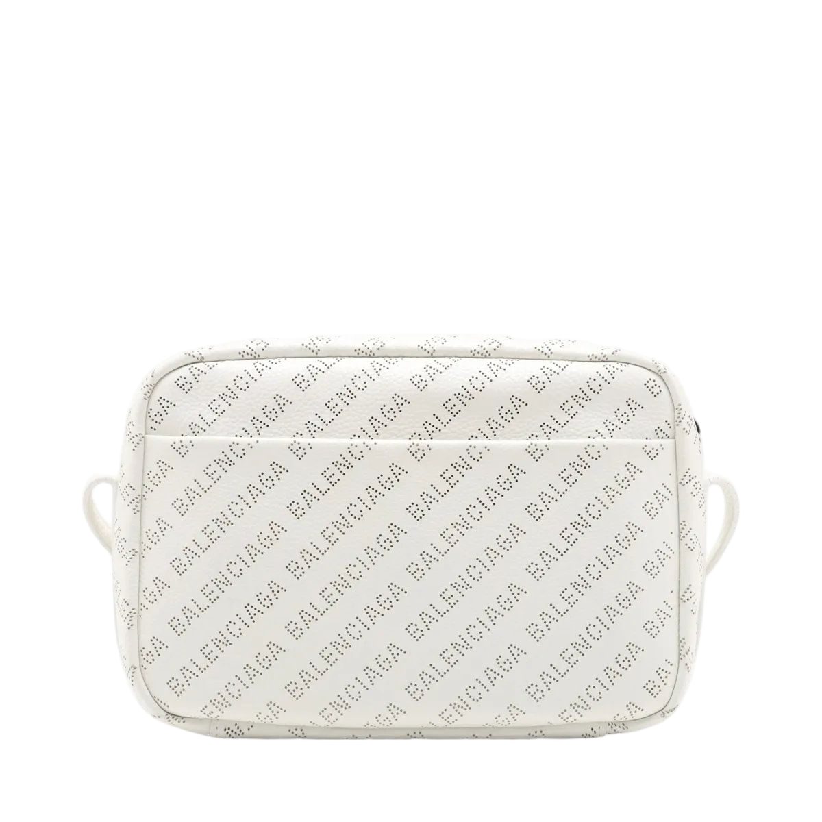 Balenciaga Perforated Leather Shoulder Bag Crossbody — view 2