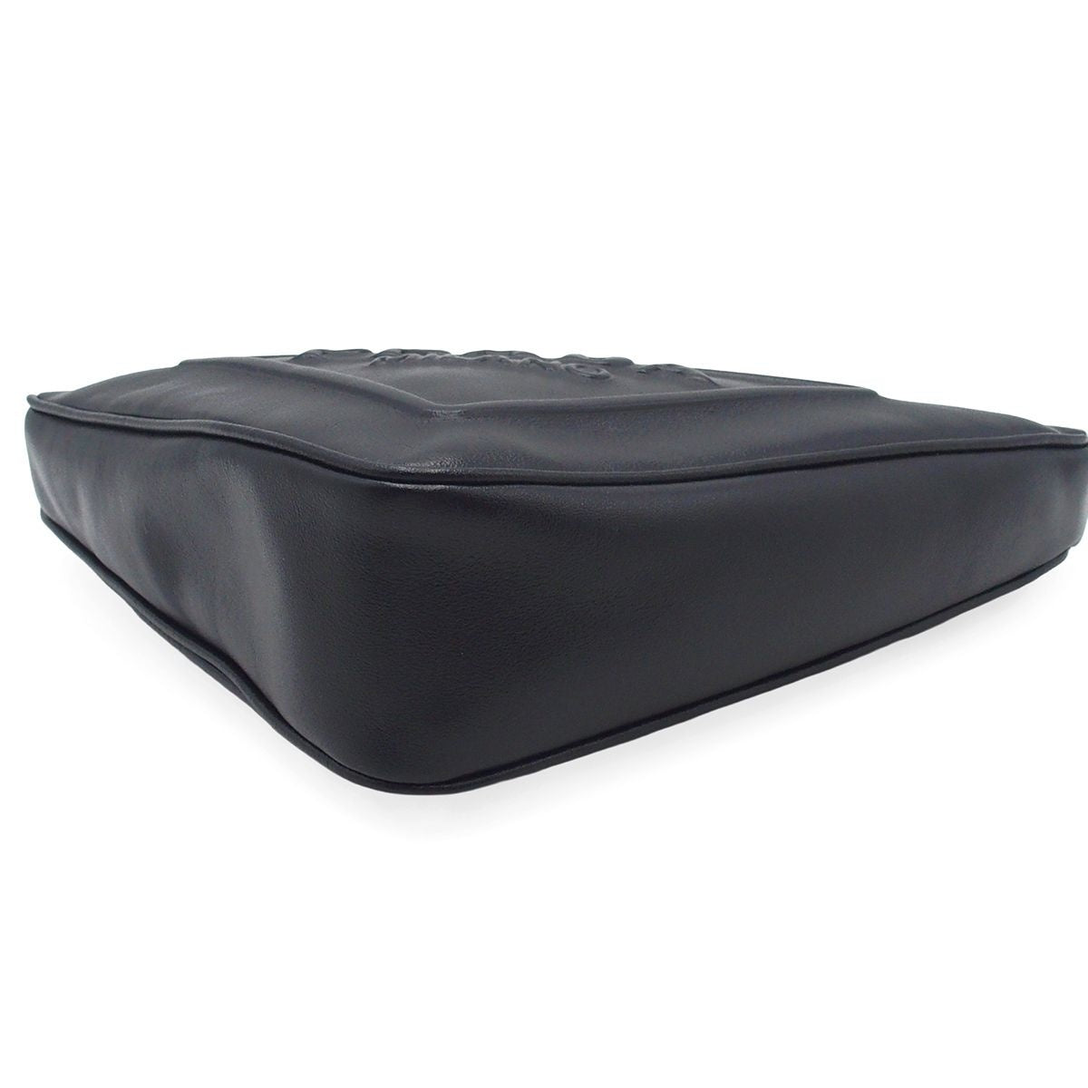 Prada Triangle Clutch Nero Leather Second — view 3