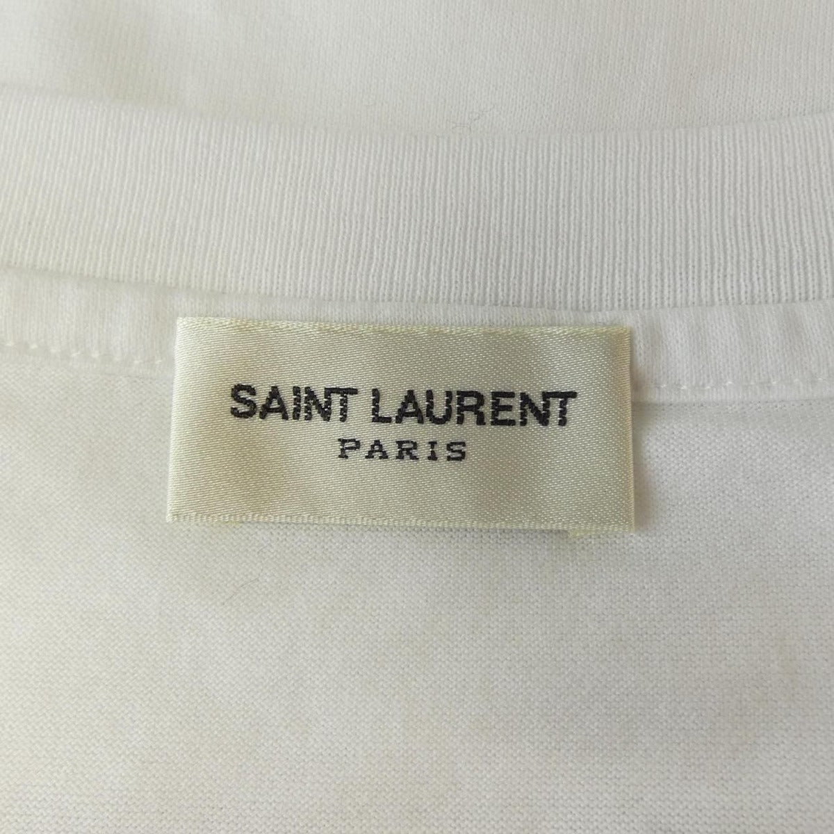 Saint Laurent T-Shirt White Translucency — view 4