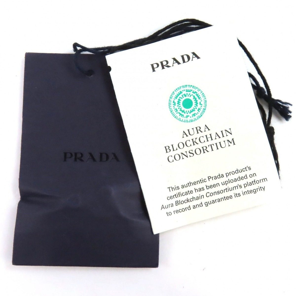 Prada Cotton 100% Triangle Logo Plate 5 Pockets Button Fly Denim Pants Beige 32 — view 12