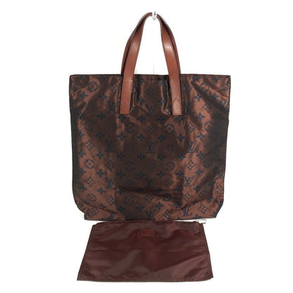 Louis Vuitton Shoulder Bag Cabas Escapade Leather Nylon Brown