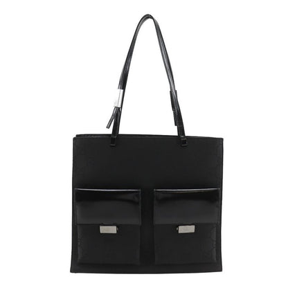 Gucci GG Canvas Black Tote Bag