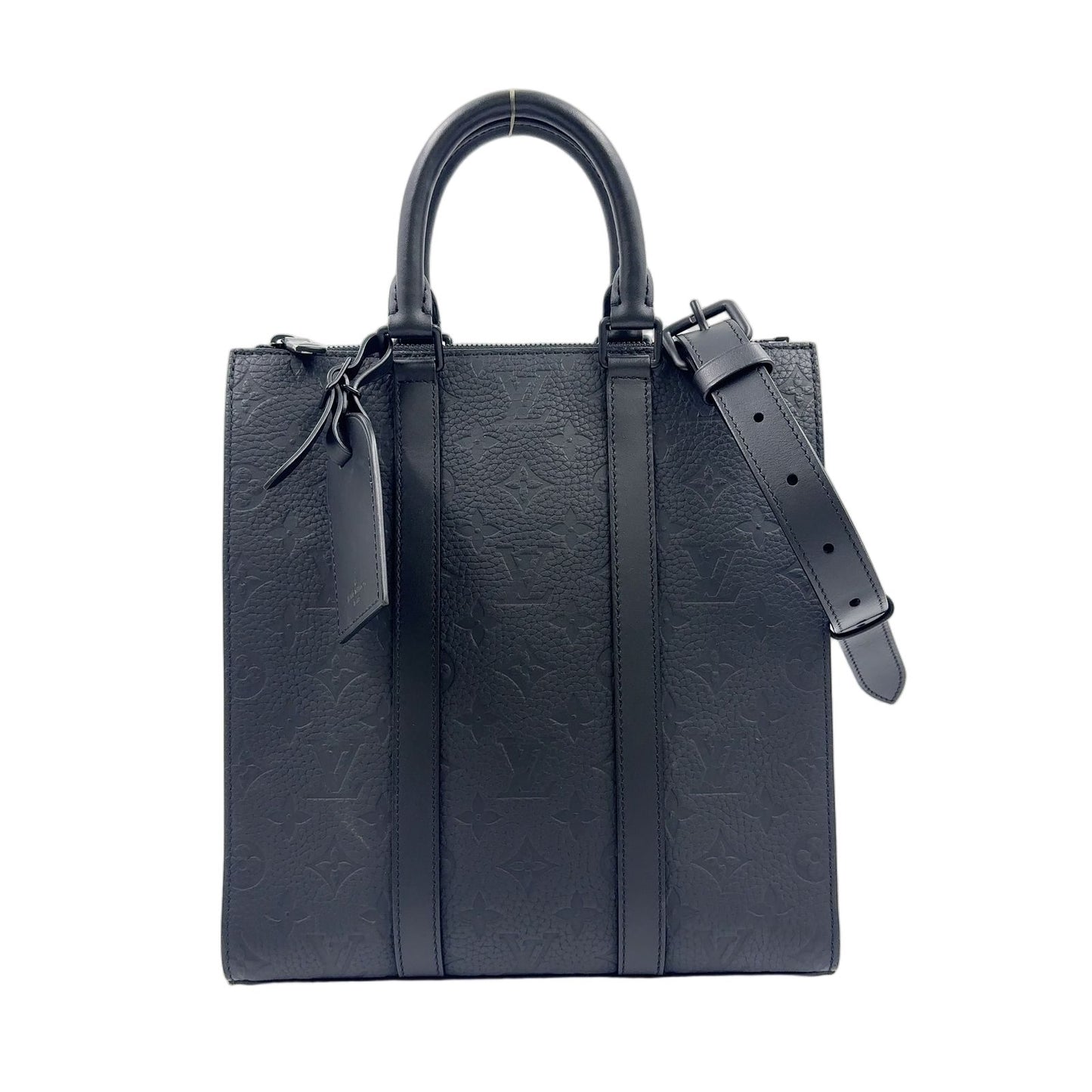 Louis Vuitton Sac Plat Cross Monogram Empreinte 2-Way Shoulder Leather Black