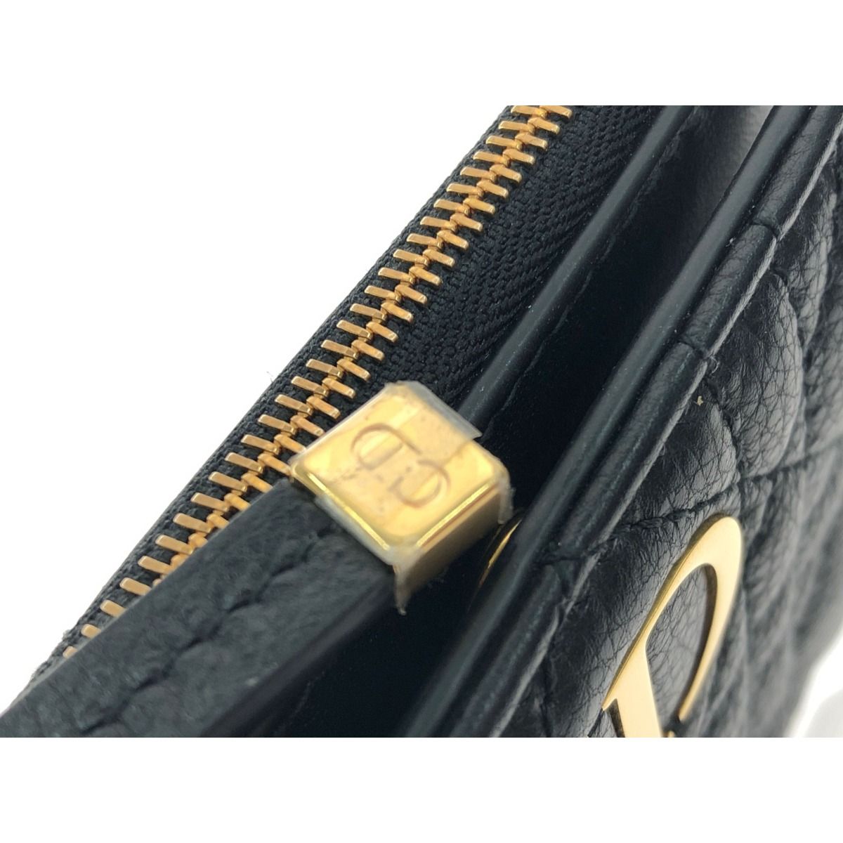 Christian Dior Bifold Wallet Dior Caro Dahlia Wallet Cannage S5173uwhc