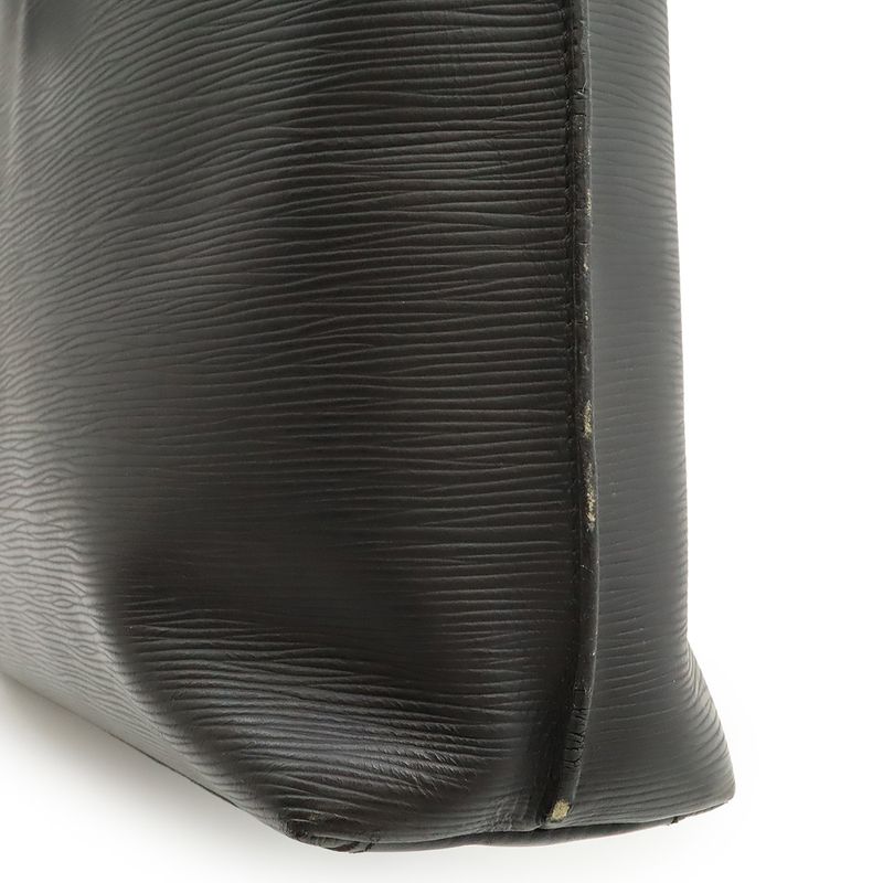 Louis Vuitton Epi Cabas Jules Tote Business Bag Document Cabasn Noir Black