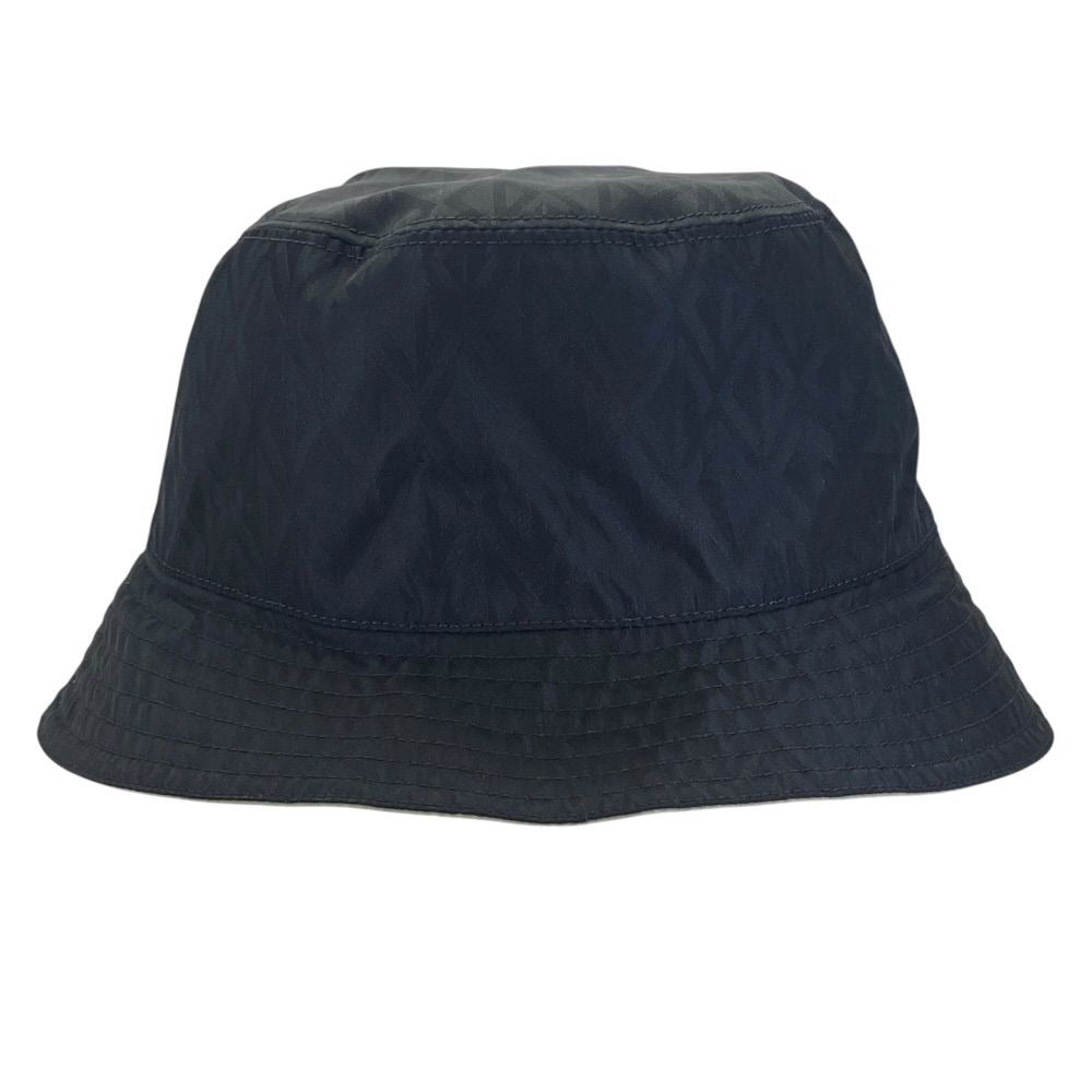 Dior Bucket Hat Reversible CD Logo Black Beige Homme Khaki